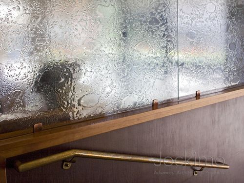 Cтроительная панель из бамбука - WATER WALL  - Aag-glass - из дерева / из бетона / из железобетона