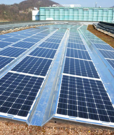 Сборочная система для черепичной кровли - PEAKDESIGN 265 W - 3S SWISS SOLAR SYSTEMS - для террасы на крыше / аэродинамическая / на солнечной батарее