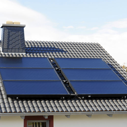 Тепловая панель плоский - EURO L20 AR - CONSOLAR - для нагрева воды / для системы отопления / из антибликового стекла