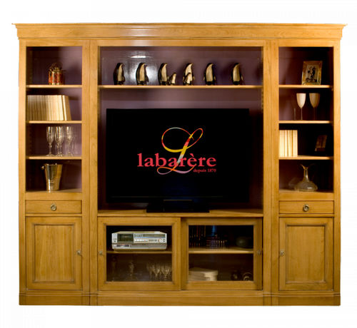 Классический настенный комплект для ТВ - HERITAGE - COMPOSABLES : 22741  - LABARERE - из дерева