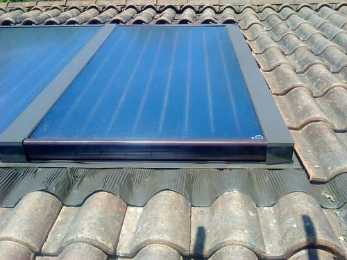 Тепловая панель плоский - H1T - SUNERG SOLAR - с призматическим стеклом / с рамой