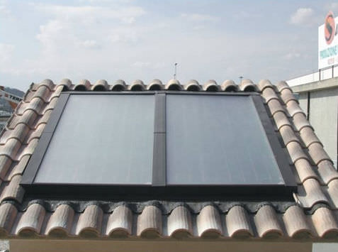 Сборочная система для черепичной кровли - TEL-ST - SUNERG SOLAR - на крыше / на солнечной батарее / для солнечного датчика