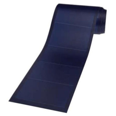 Фотоэлектрическая панель с тонким слоем - PVL68T-PLATE-INT 68 W - SUNERG SOLAR - из аморфного кремния / для функционально-независимого использования