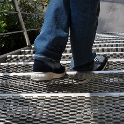 Металлическая ступень - STAIRTREADS - Actis Furio - противоскользящая