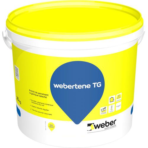Штукатурка для облицовки - WEBERTENE TG - Weber Industries - для фасада / для стены / для бетона