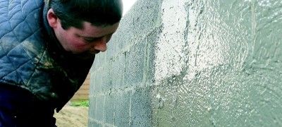 Гидроизолирующая штукатурка - WEBER.DRY PRIMO : TRAPCOFUGE - Weber Industries - для фасада / гидравлическая