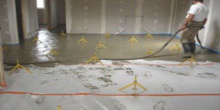 Штукатурка для сглаживания - WEBER.FLOOR 4340 - Weber Industries - напольная / на основе цемента