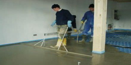 Штукатурка для сглаживания - WEBER.FLOOR 4470 - Weber Industries - напольная / на основе цемента