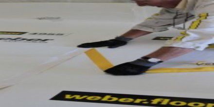 Упругая подкладка из полиэтилена - WEBER.FLOOR 4955 - Weber Industries