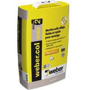 Тестообразный клей для плиточного пола - WEBER.COL MAX ² - Weber Industries