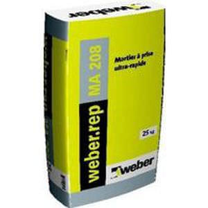 Строительный раствор для ремонта - WEBER.REP MA 208 : MOTEX  MA 208 - Weber Industries - для бетона