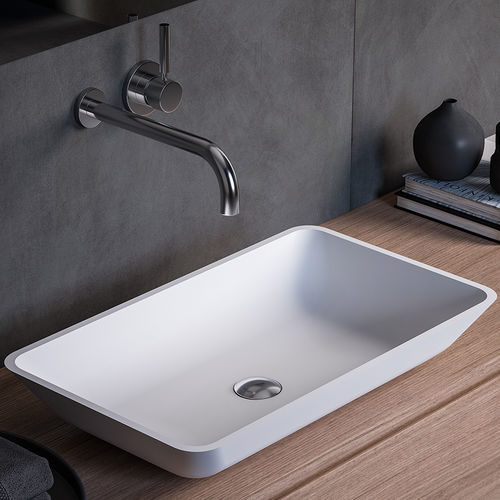 Настольная раковина - TW - karol - из Solid Surface / глянцевая / матовая отделка