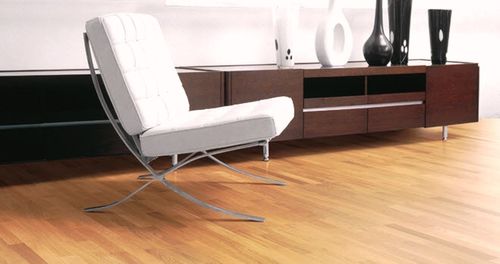 Паркет из паркетной доски - REGENT - STRIP: FAGGIO PREMIUM - Woodco - из бука / лакированный / приклеиваемый