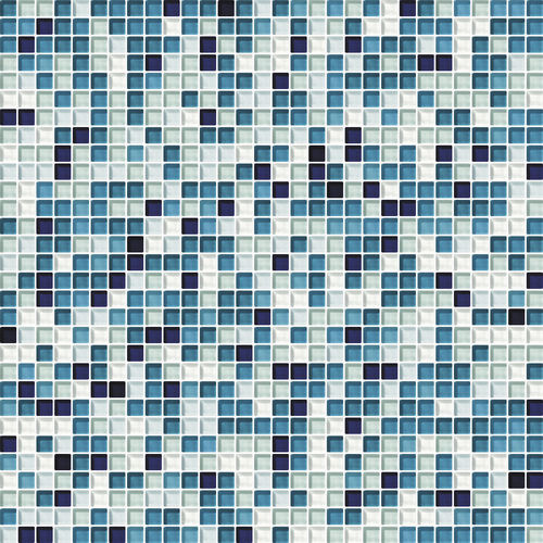 Мозаика из стекла - CR.0540 MAREA G - Mosaico + - текстурированная / для интерьера / настенная
