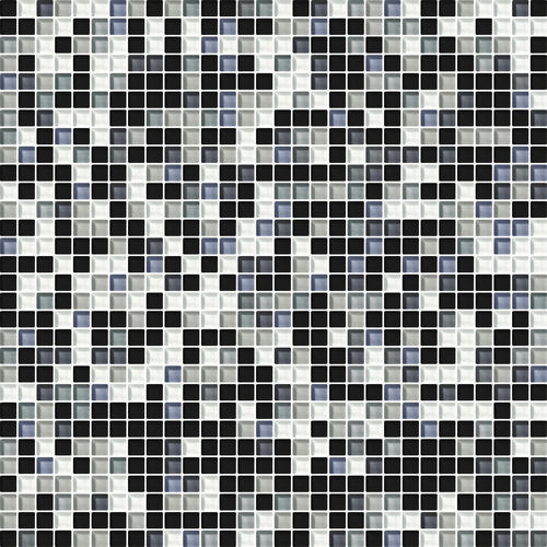 Мозаика из стекла - CR.0543 ACCIAIO G - Mosaico + - текстурированная / для интерьера / настенная