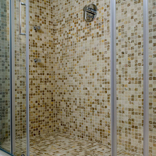 Мозаика из травертина - MULTICOLOR - PIETRE DI RAPOLANO PDR SRL - под старину / для интерьера / для наружного применения