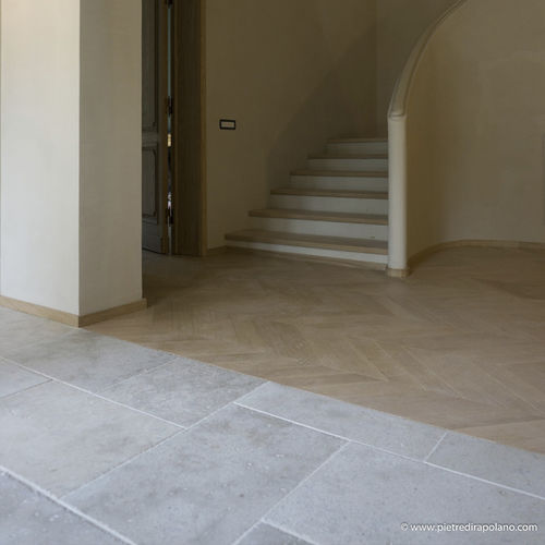 Плитка из натурального камня - CONCRETE  - PIETRE DI RAPOLANO PDR SRL - из мрамора / очищенная / для интерьера