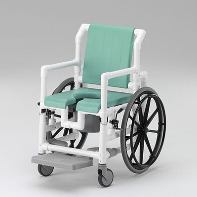 Медицинское кресло из ткани - DR 250 PPG - RCN Medizin- und Rehatechnik - из пластика / на роликах / с ручным управлением