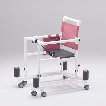 Медицинское кресло из ткани - GW 120 AFS - RCN Medizin- und Rehatechnik - из пластика / на роликах / с ручным управлением