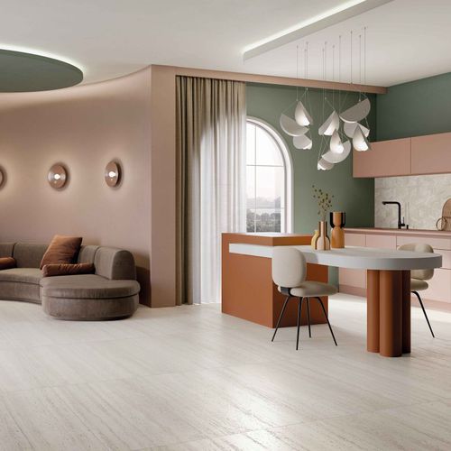 Плитка из керамогранита - SENSI ROMA - ABK - полированная / 3D / для интерьера