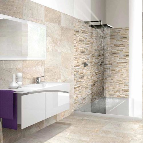 Плитка из керамогранита - SLATE - Antica Ceramica Rubiera S.r.l. - полированная / для интерьера / для ванной комнаты