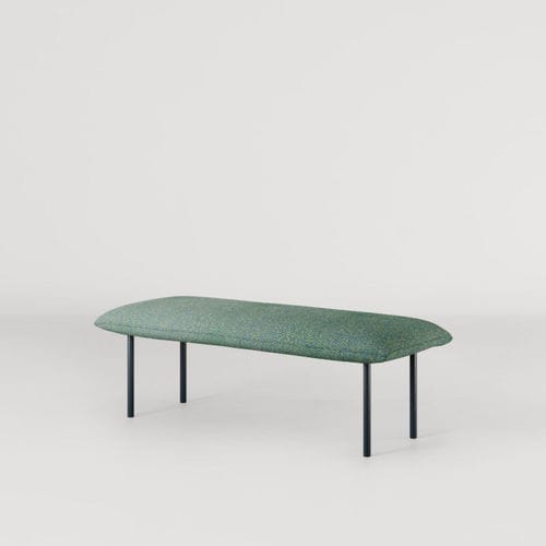 Современная банкетка - JILL BENCH  - Bolzan Srl-Società Benefit - из ткани / с основанием из металла / контрактная
