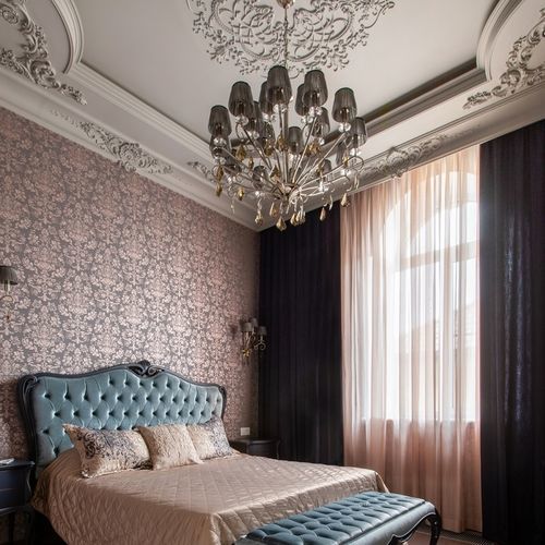 Классическая люстра - VIENNA - Ccastro Lighting - из кристаллов Swarovski® / из латуни / из тикового дерева