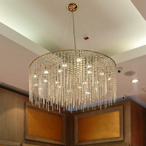 Люстра ар-деко - VARSOVIA - Ccastro Lighting - из кристаллов Swarovski® / для профессионального использования / каскадная