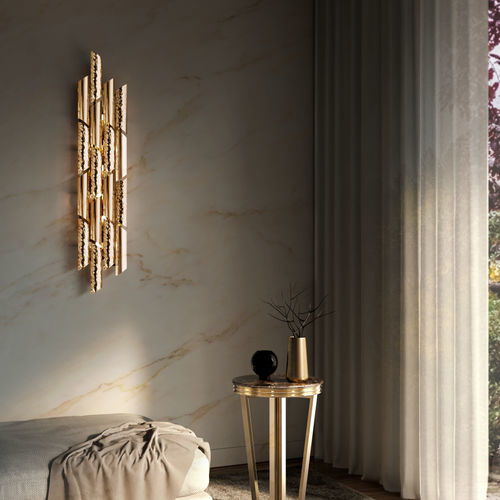 Современный настенный светильник - TRIUMPH  - Ccastro Lighting - для интерьера / из латуни / фиксированный