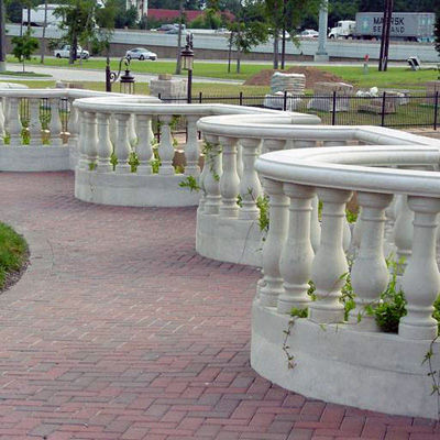 Ограждение из камня - CAST STONE - The Stromberg Group - для наружного применения / для балкона / для террасы