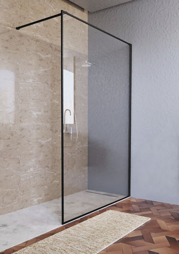 Фиксированная перегородка для душа - Cataloghi - GFS Design - угловая / из закаленного стекла / прозрачное стекло