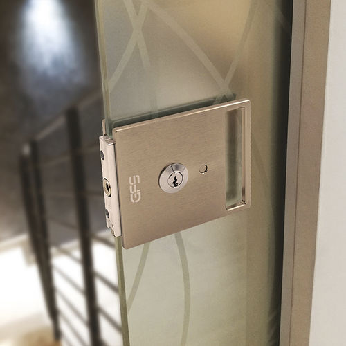 Магнитный врезной замок - T-LOCK PRO - GFS Design - для раздвижной двери / 1 точка запирания / встраиваемый