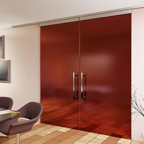 Система скольжения из алюминия - MAXI - GFS Italian Innovative Glass Fixing - для стеклянной двери / настенная / для бытового использования