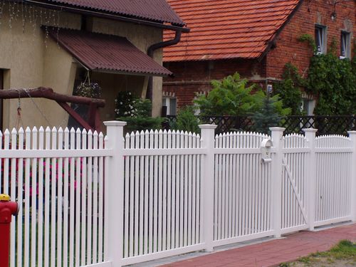 Садовый забор - TRADITIONAL ARCH OVER - Top Fence - из ПВХ / классический