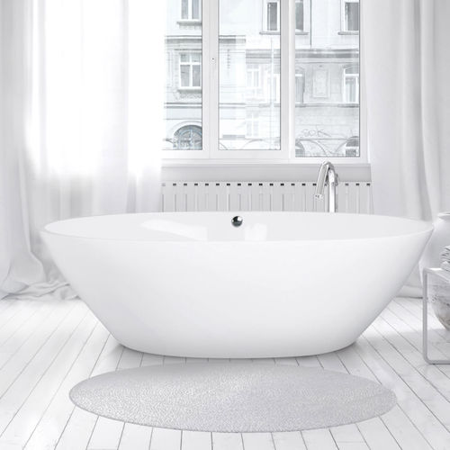 Овальная ванна - SMALL ONE - AQUAdesign - отдельностоящая / из композита / белая