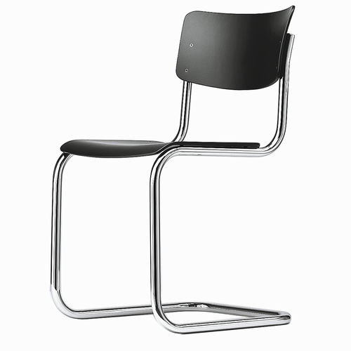 Классический cтул - S 43 - THONET - для интерьера / из ткани / из кожи
