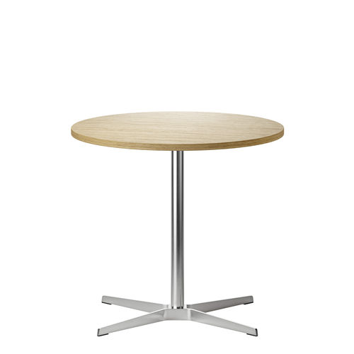 Современный стол для бистро - 1818 - THONET - из стали / из бука / с основанием из стали