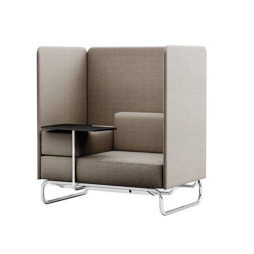 Современное кресло - S 5001/C005 - THONET - из ткани / с пюпитром / для концентрации внимания