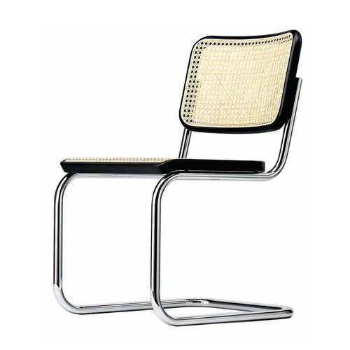 Cтул дизайн Баухаус - S 32 V - THONET - для интерьера / из ткани / из кожи