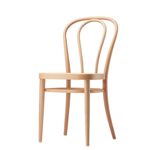 Классический cтул для ресторанов - 218 - THONET - для интерьера / из ткани / из бука