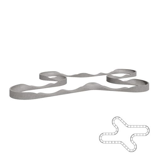 Памп-трек для серфинг-парка - 01167 -  Circuit Model I - A Amop Synergies - модульный / для байк-парков / тип «волна»