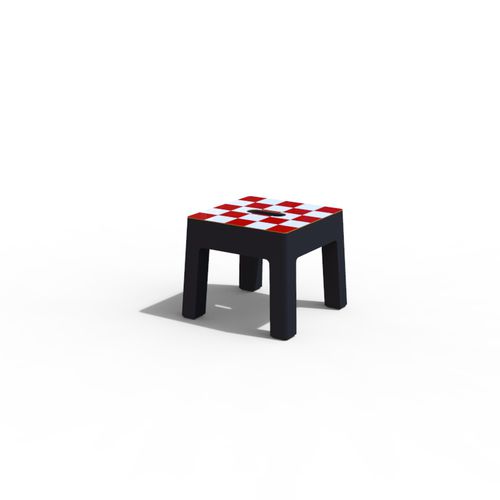Современный табурет - LUGARCOMUM: CONCRETE STOOL - A Amop Synergies - из бетона / для общественных мест / для наружного применения