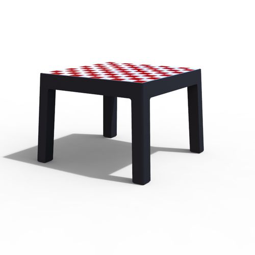 Классический стол для пикника - LUGARCOMUM: CONCRETE TABLE - A Amop Synergies - из бетона / квадратный / для общественных мест