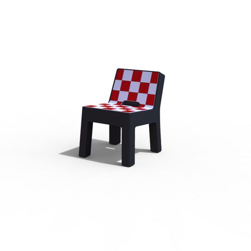 Классический cтул - LUGARCOMUM: CONCRETE INDIVIDUAL CHAIR - A Amop Synergies - для наружного применения / из бетона / для общественных учреждений