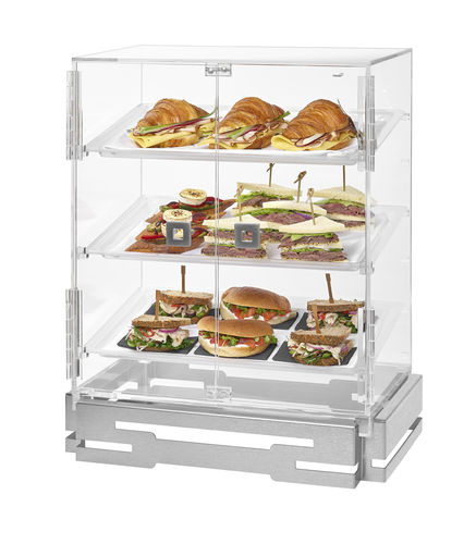 Стеклянный шкаф на столешнице - BD129 - Rosseto Serving Solutions - современный / из стекла / для профессионального использования