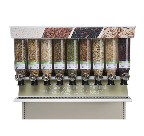 Настенный диспенсер сухих продуктов питания - SHELF SYSTEM - Rosseto Serving Solutions - для бара / для больницы / для гостиницы