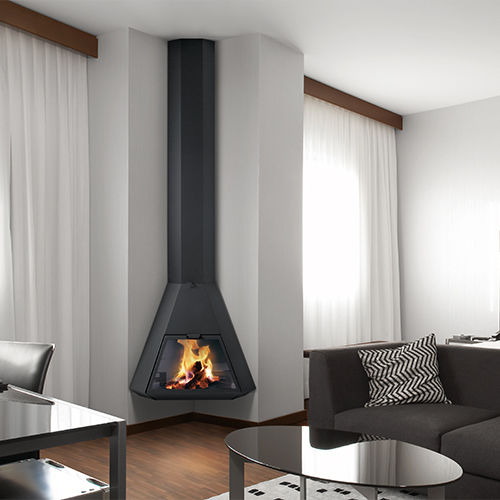 Дровяной камин - ARIÓN - TRAFORART - газовый / на биоэтаноле / настенный