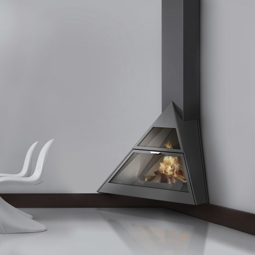 Дровяной камин - ADMETO - TRAFORART - газовый / на биоэтаноле / настенный