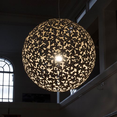 Подвесная лампа - POLA - David Trubridge Design - из бамбука / из фанеры / современная