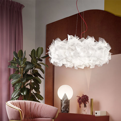 Подвесная лампа - CLIZIA PIXEL  - Slamp - из Cristalflex® / уникальный дизайн / проводная